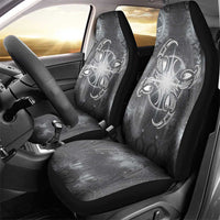 New Zealand Matariki Ururangi Car Seat Cover Maori Moko Grey Galaxy LT05 - Polynesian Pride