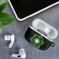 New Zealand Matariki Tupuarangi AirPods Case Maori Moko Green Galaxy