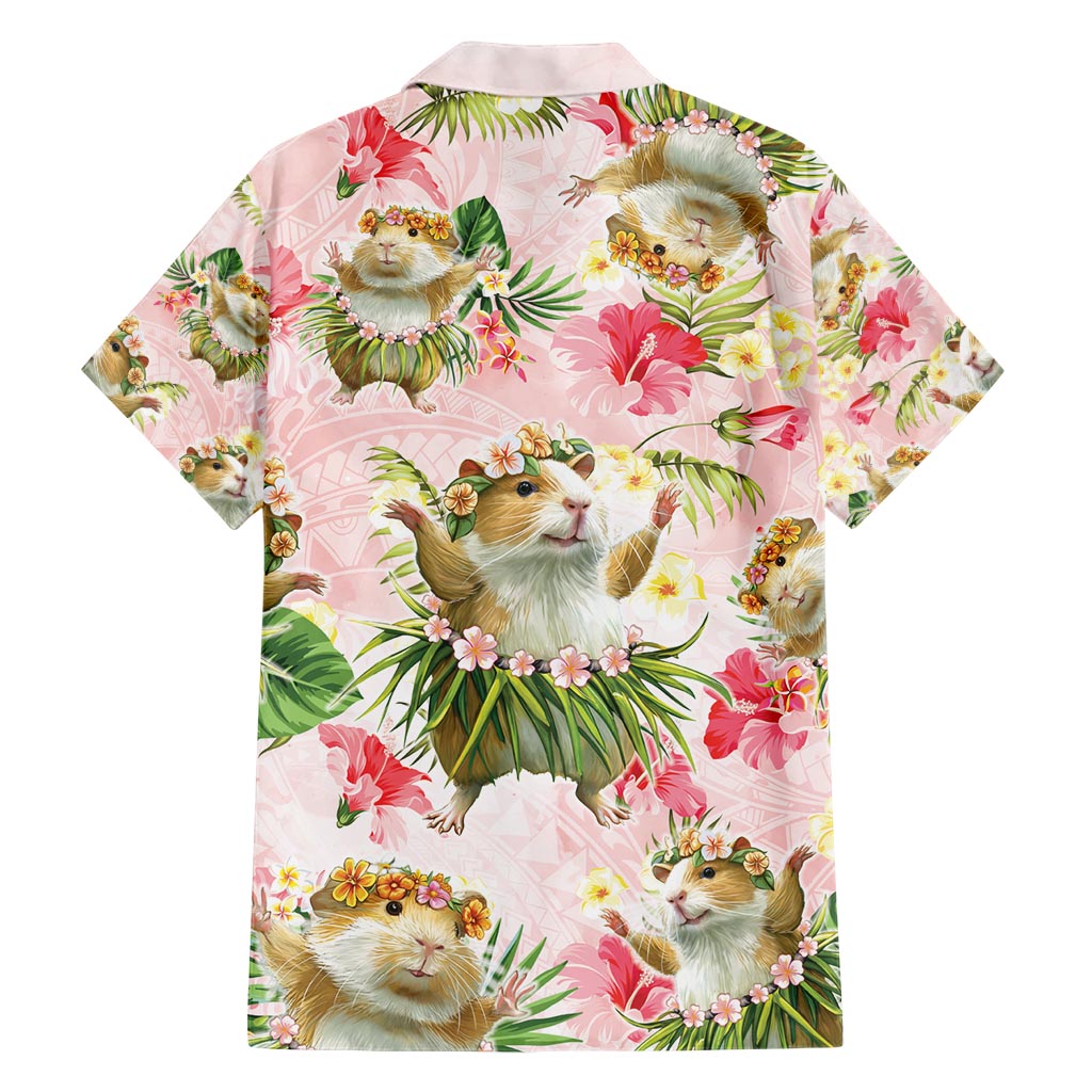 Hawaii Guinea Hula Pig Hawaiian Shirt Funny Tropical Style
