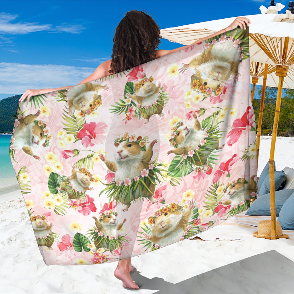 Hawaii Guinea Hula Pig Sarong Funny Tropical Style