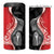 New Zealand Aotearoa 4 in 1 Can Cooler Tumbler Kiwi Fern Maori Pattern Red Version