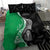 New Zealand Aotearoa Bedding Set Kiwi Fern Maori Pattern Green Version