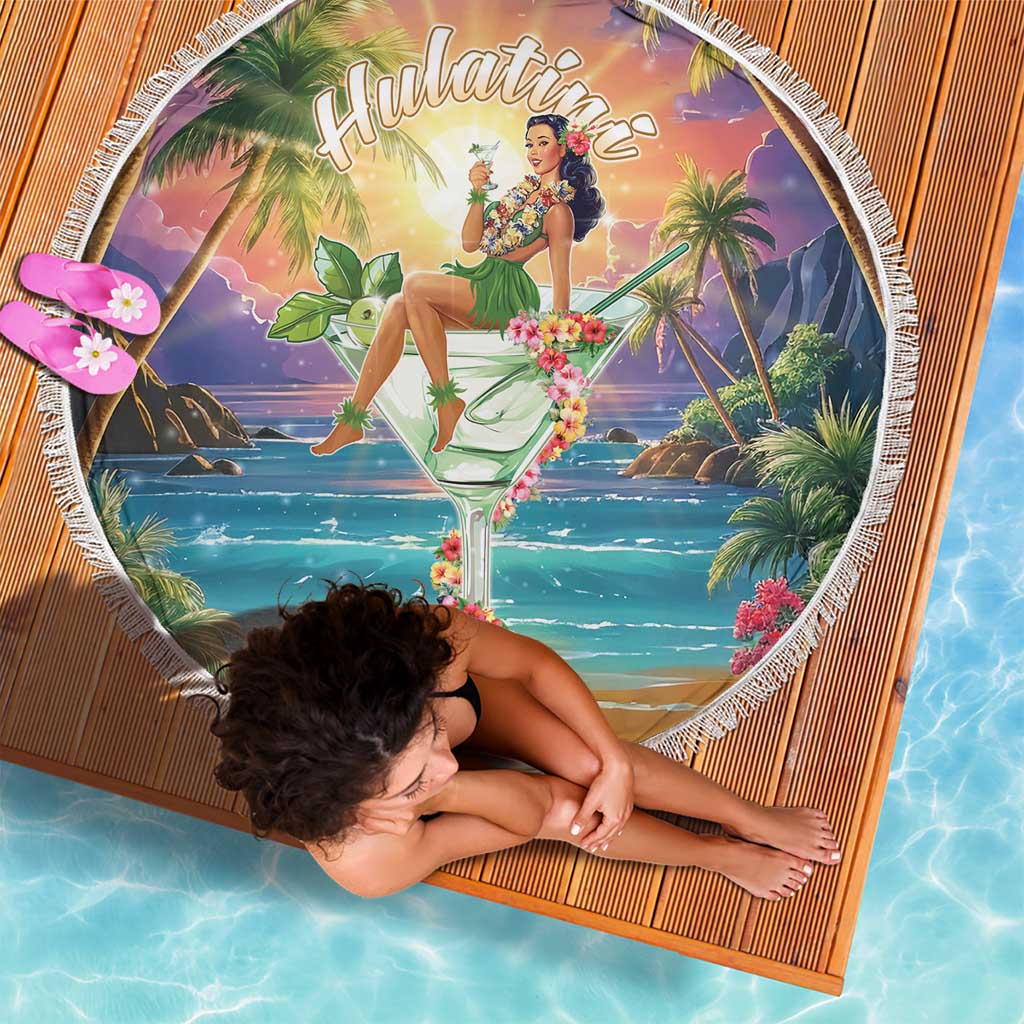 Aloha Hawaii Beach Blanket Hula Martini Tropical Vibes - Polynesian Pride