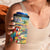 Hawaii Parrot 4 in 1 Can Cooler Tumbler Im Not Waiting Till 5 Oclock - Polynesian Pride