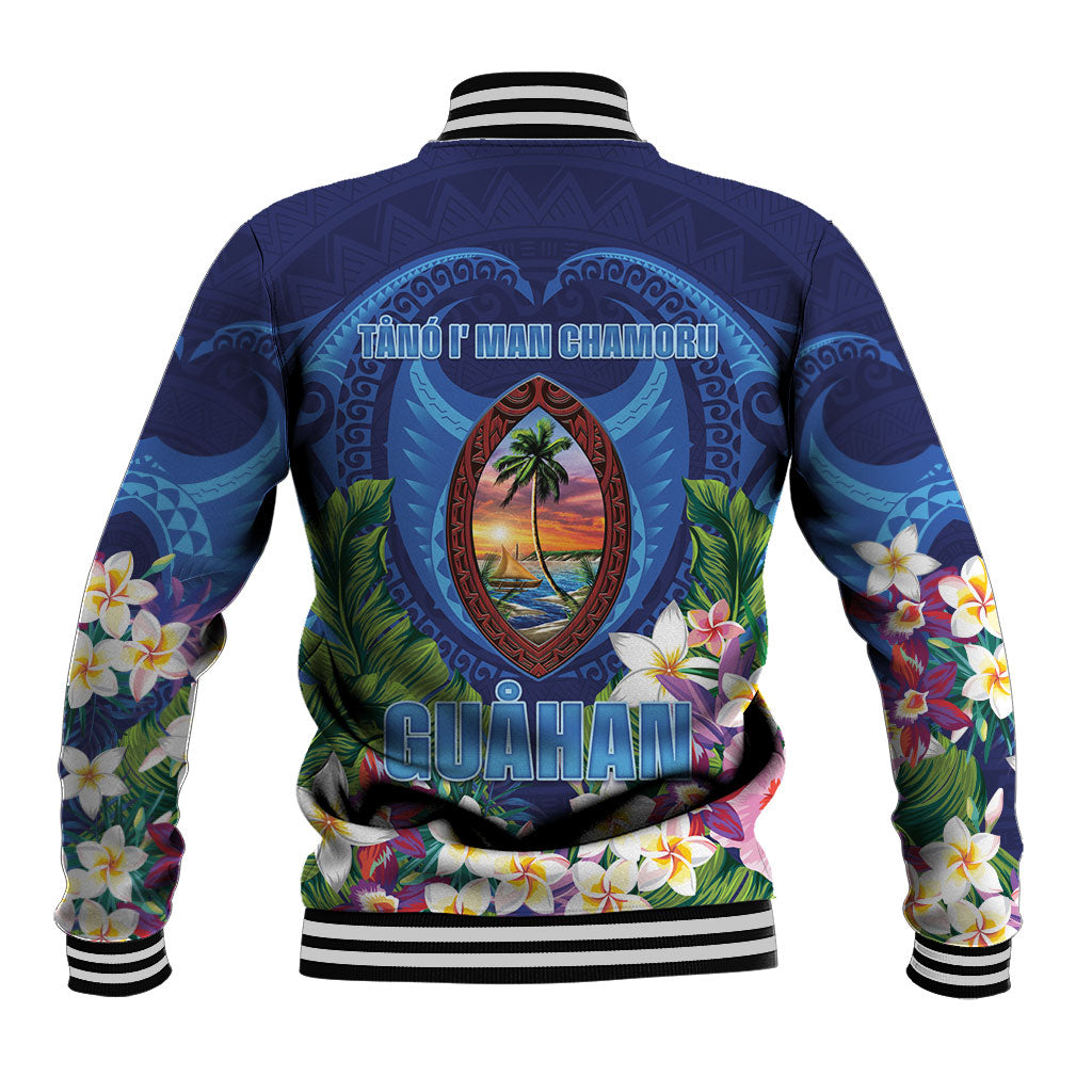 Guam Liberation Day Baseball Jacket Pas Para I Chamoru LT05 - Polynesian Pride