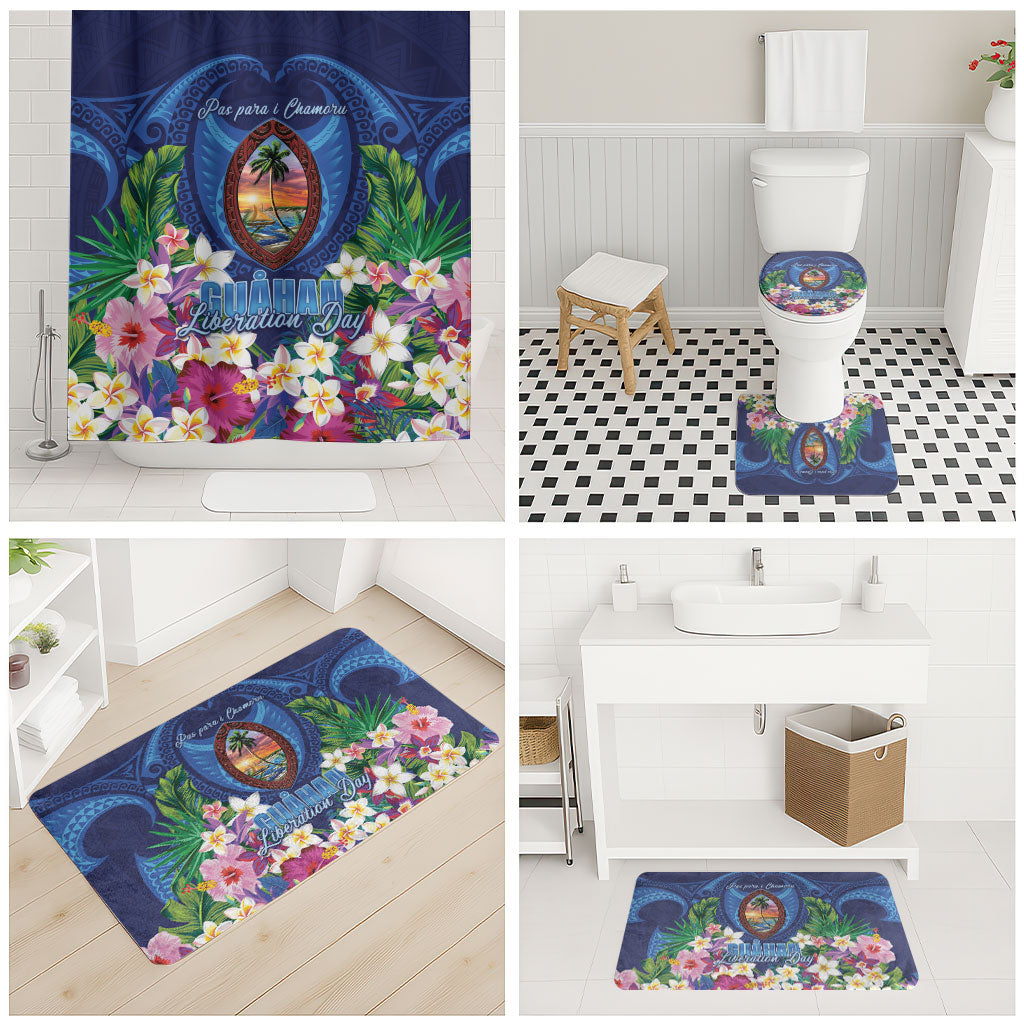 Guam Liberation Day Bathroom Set Pas Para I Chamoru LT05 - Polynesian Pride