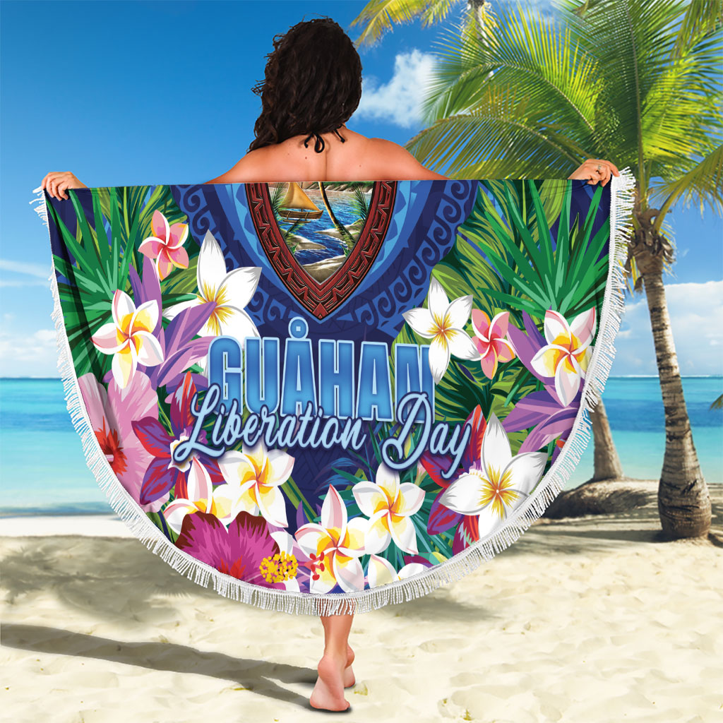Guam Liberation Day Beach Blanket Pas Para I Chamoru LT05 - Polynesian Pride
