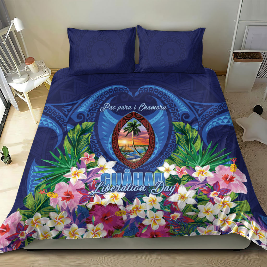 Guam Liberation Day Bedding Set Pas Para I Chamoru LT05 - Polynesian Pride