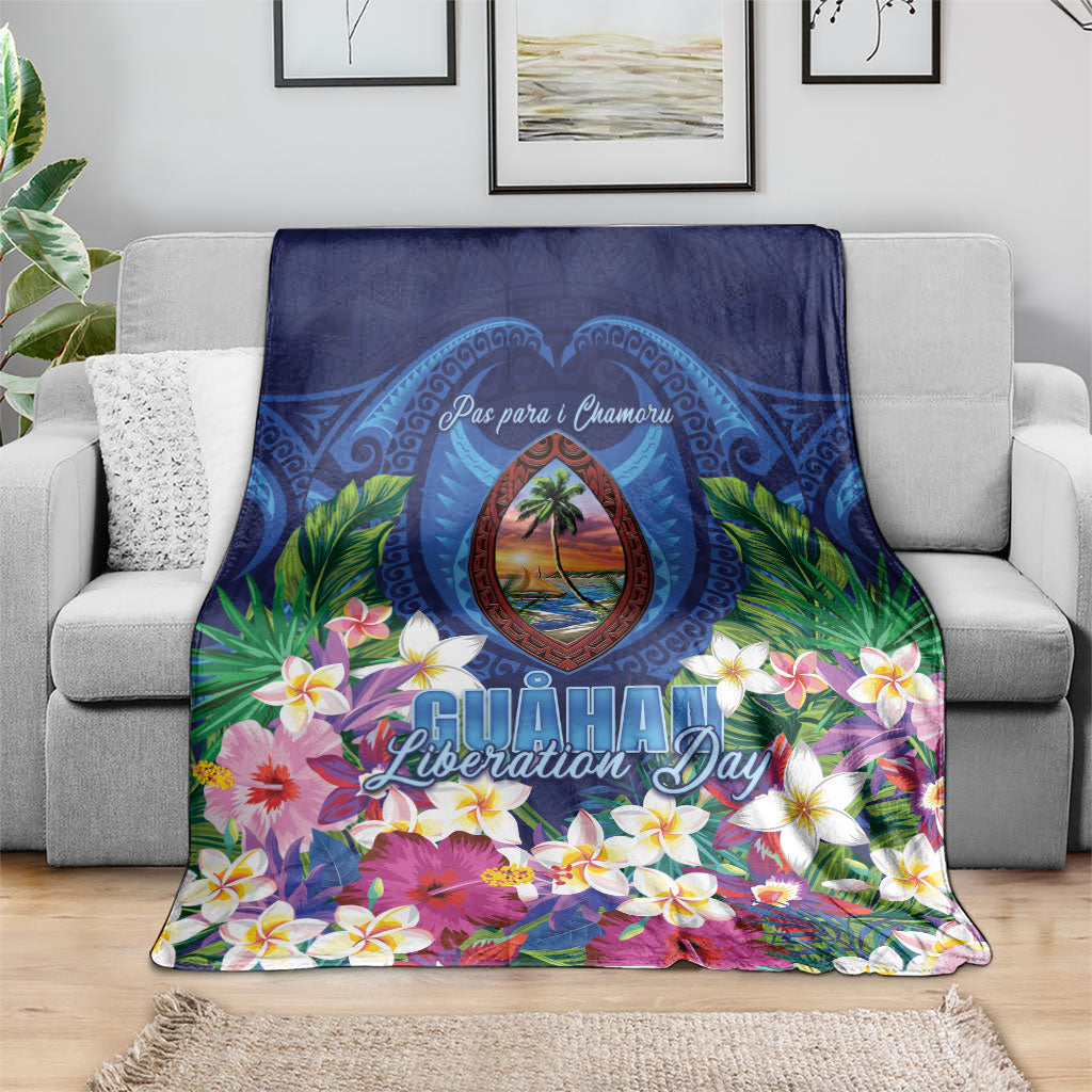 Guam Liberation Day Blanket Pas Para I Chamoru LT05 - Polynesian Pride