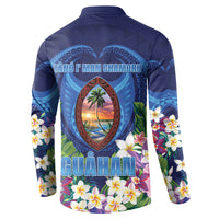 Guam Liberation Day Button Sweatshirt Pas Para I Chamoru LT05 - Polynesian Pride