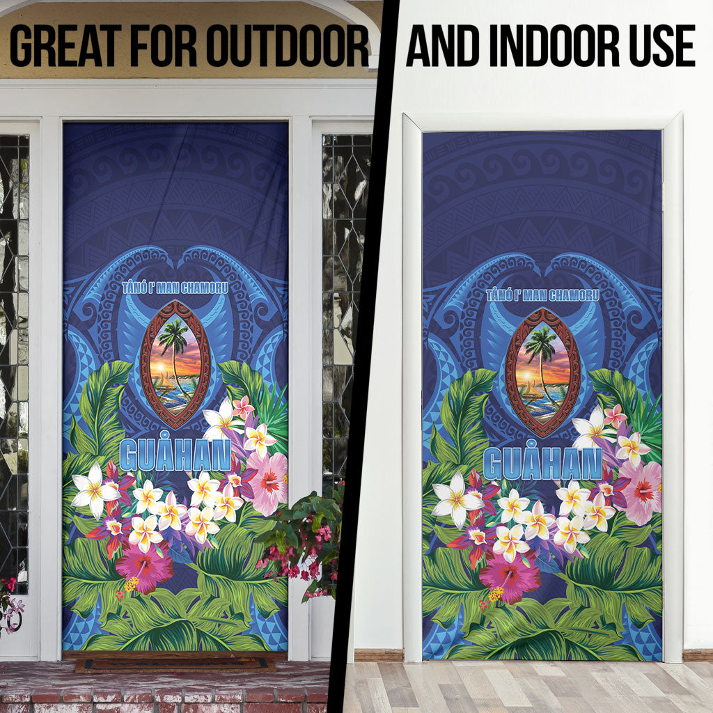 Guam Liberation Day Door Cover Pas Para I Chamoru LT05 - Polynesian Pride