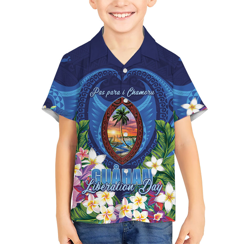 Guam Liberation Day Hawaiian Shirt Pas Para I Chamoru LT05 - Polynesian Pride