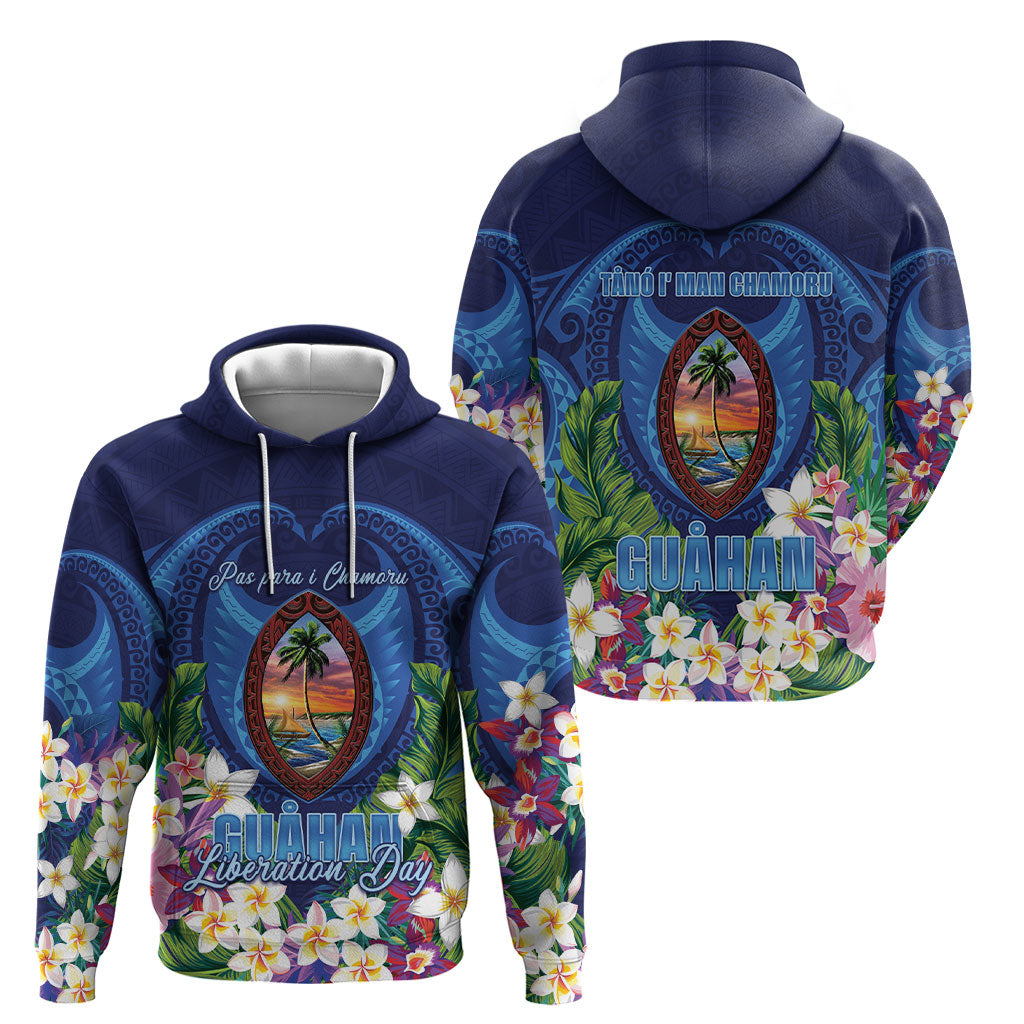 Guam Liberation Day Hoodie Pas Para I Chamoru LT05 - Polynesian Pride