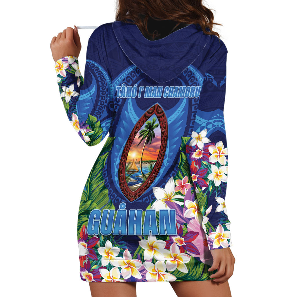 Guam Liberation Day Hoodie Dress Pas Para I Chamoru LT05 - Polynesian Pride