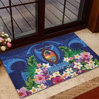 Guam Liberation Day Rubber Doormat Pas Para I Chamoru LT05 - Polynesian Pride