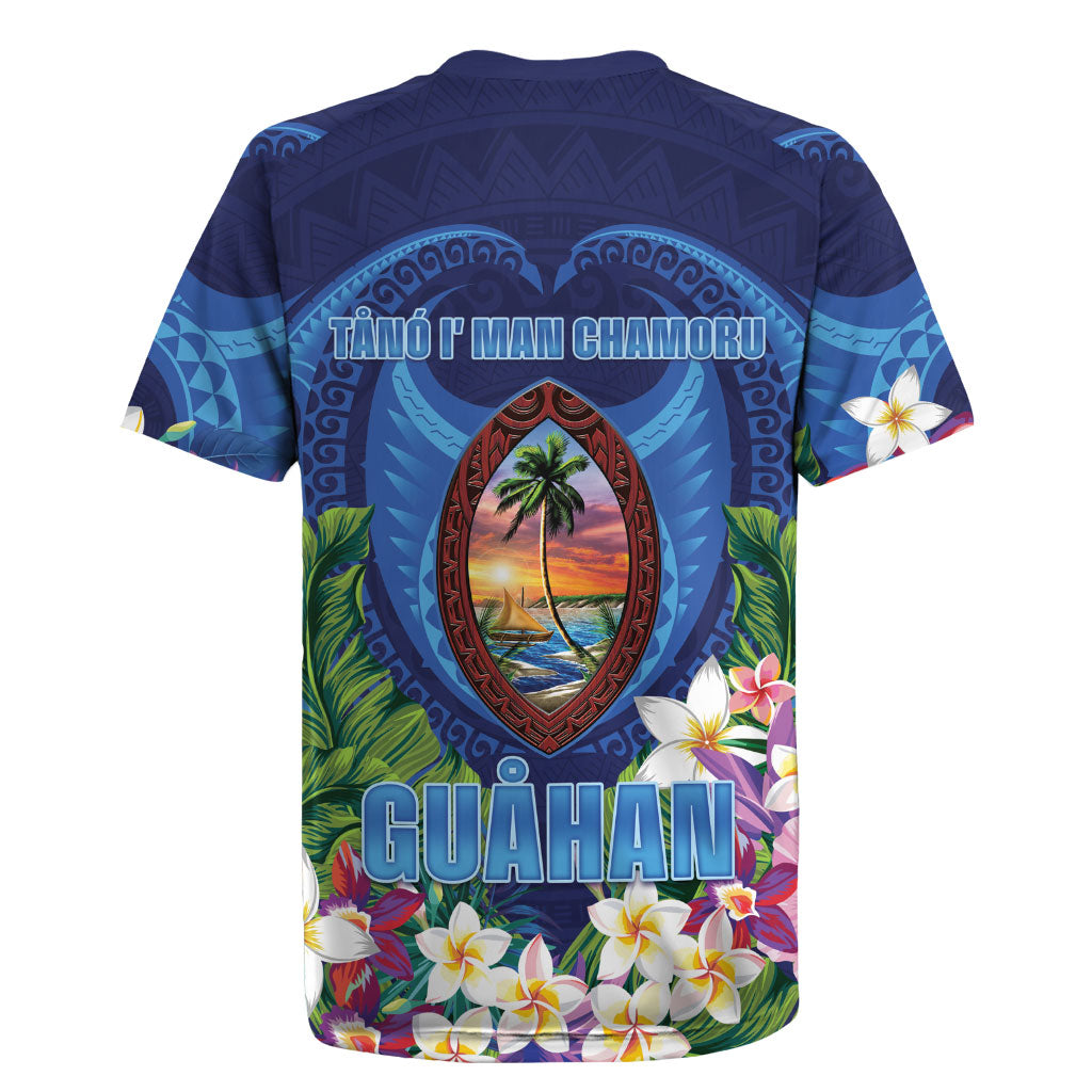 Guam Liberation Day Rugby Jersey Pas Para I Chamoru LT05 - Polynesian Pride