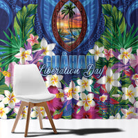 Guam Liberation Day Window Curtain Pas Para I Chamoru LT05 - Polynesian Pride