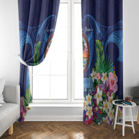 Guam Liberation Day Window Curtain Pas Para I Chamoru LT05 - Polynesian Pride