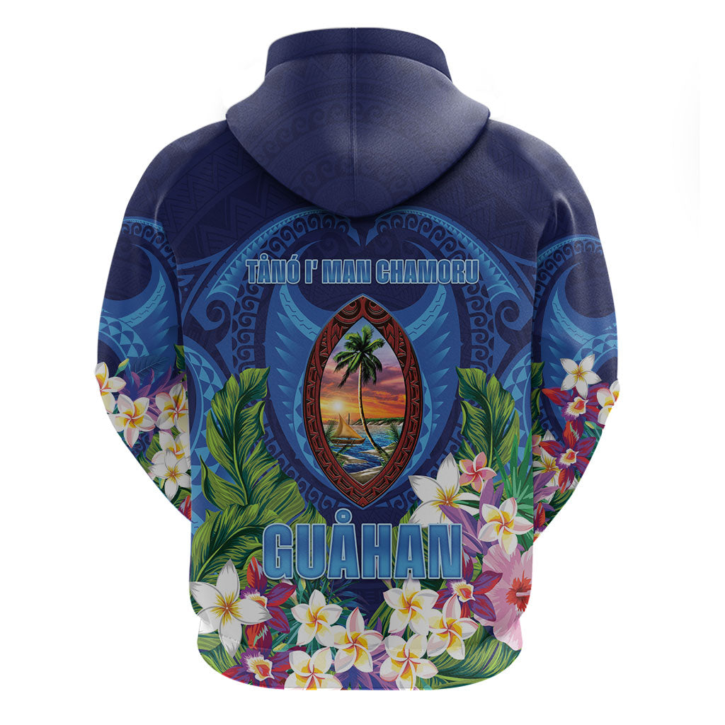 Guam Liberation Day Zip Hoodie Pas Para I Chamoru LT05 - Polynesian Pride