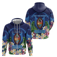 Guam Liberation Day Zip Hoodie Pas Para I Chamoru LT05 - Polynesian Pride