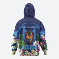 Guam Liberation Day Zip Hoodie Pas Para I Chamoru LT05 - Polynesian Pride