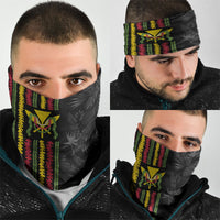 Hawaii Lei Kanaka Maoli Flag Neck Gaiter Tropical Vibes LT05 - Polynesian Pride