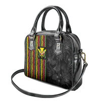 Hawaii Lei Kanaka Maoli Flag Shoulder Handbag Tropical Vibes LT05 - Polynesian Pride