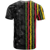 Hawaii Lei Kanaka Maoli Flag T Shirt Tropical Vibes LT05 - Polynesian Pride