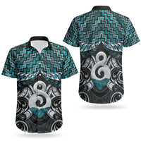 New Zealand Maori Couples Matching Mermaid Dress and Hawaiian Shirt Poutama Pikorua - Single Twist Paua Shell