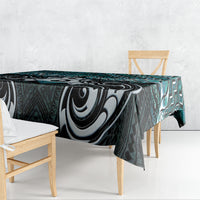 New Zealand Maori Tablecloth Poutama Pikorua - Single Twist Paua Shell