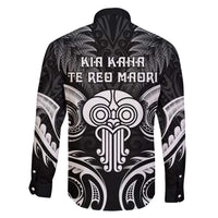 New Zealand Te Reo Maori Family Matching Long Sleeve Bodycon Dress and Hawaiian Shirt Korero Maori Ai Au LT05 - Polynesian Pride