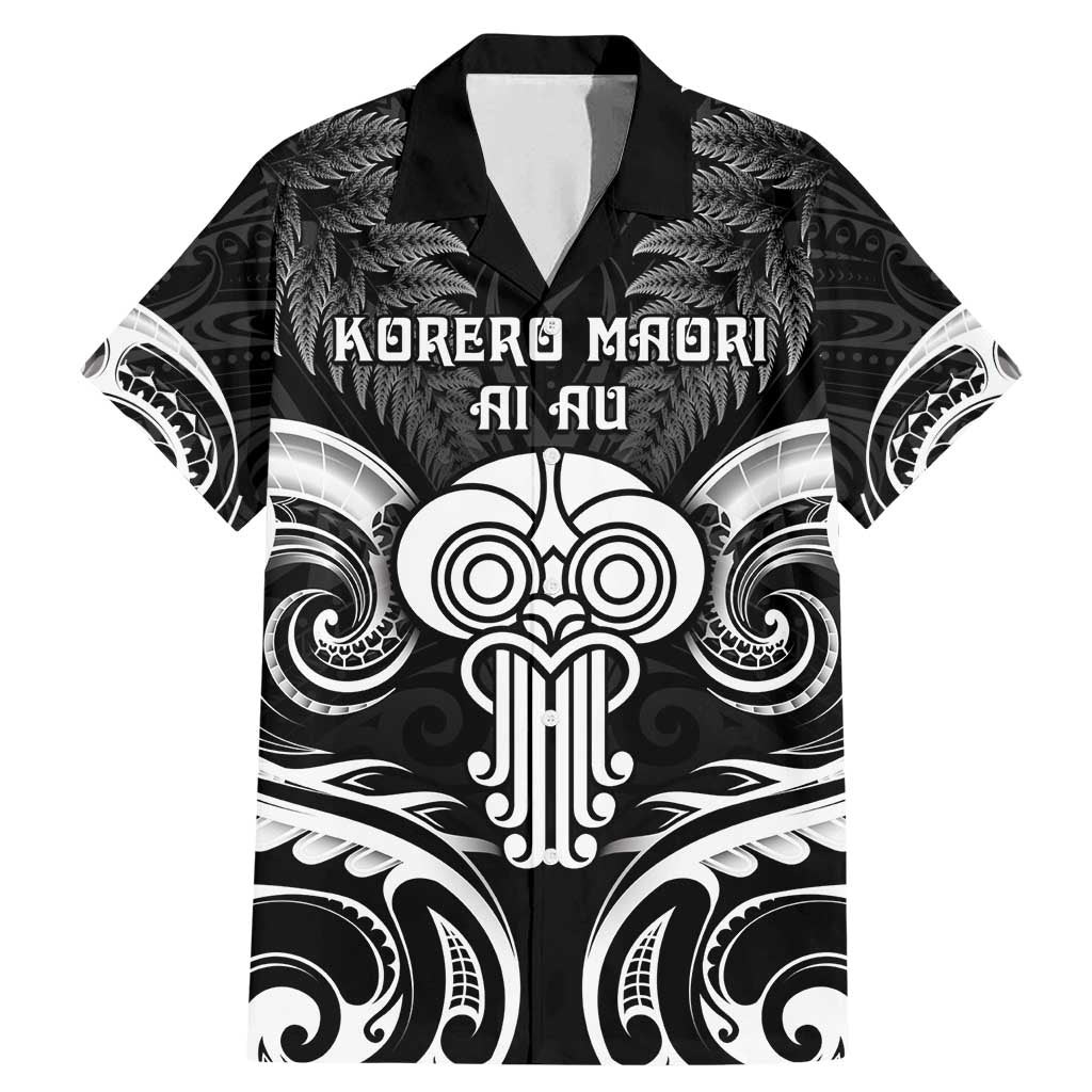 New Zealand Te Reo Maori Family Matching Mermaid Dress and Hawaiian Shirt Korero Maori Ai Au