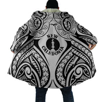 New Caledonia Day Cloak Polynesian Curves White Color - Polynesian Pride