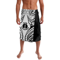 New Caledonia Day Lavalava Polynesian Curves White Color - Polynesian Pride