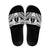 New Caledonia Day Slide Sandals Polynesian Curves White Color - Polynesian Pride