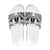 New Caledonia Day Slide Sandals Polynesian Curves White Color - Polynesian Pride