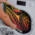 New Caledonia Day Bathroom Set Polynesian Curves Reggae Color - Polynesian Pride