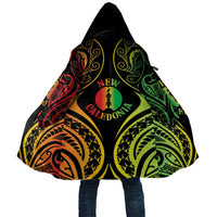 New Caledonia Day Cloak Polynesian Curves Reggae Color - Polynesian Pride