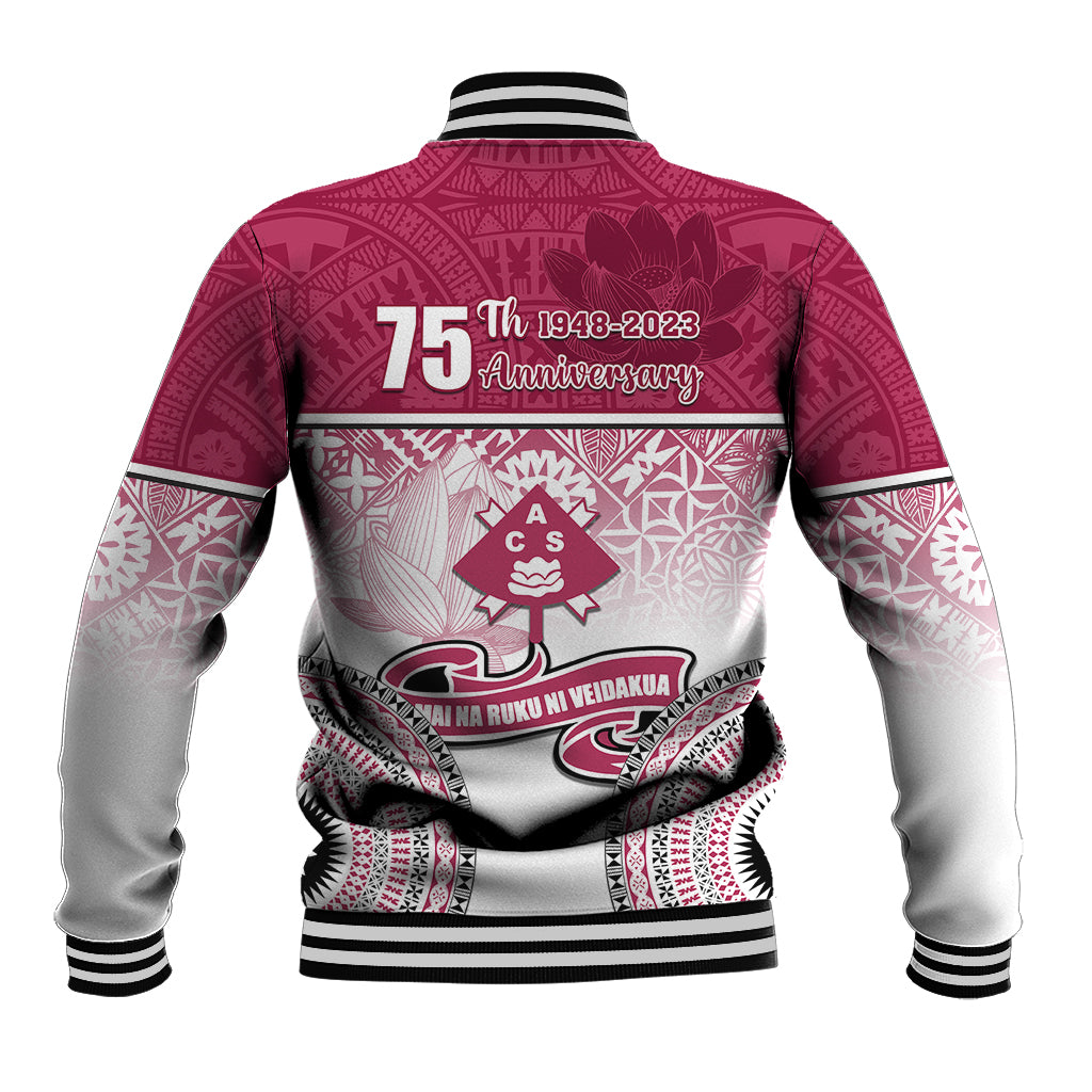 Adi Cakobau School Baseball Jacket 75th Anniversary LT05 - Polynesian Pride