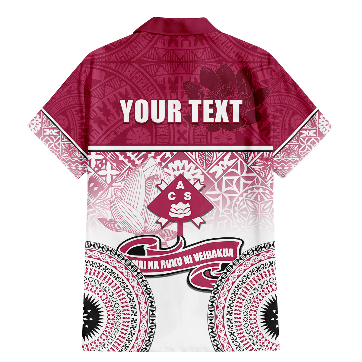 Personalized Adi Cakobau School Family Matching Mermaid Dress and Hawaiian Shirt With Fijian Tapa Pattern LT05 - Polynesian Pride