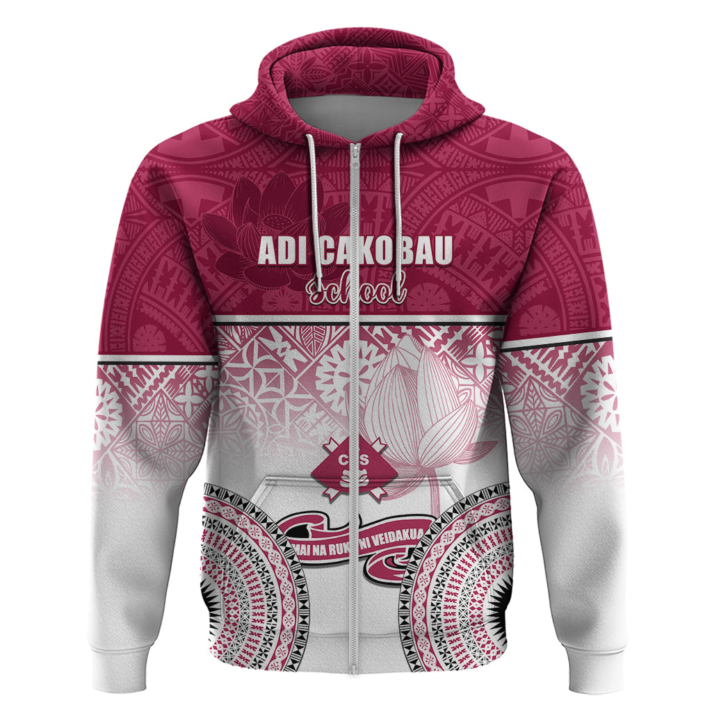 Personalized Adi Cakobau School Hoodie With Fijian Tapa Pattern LT05 - Polynesian Pride