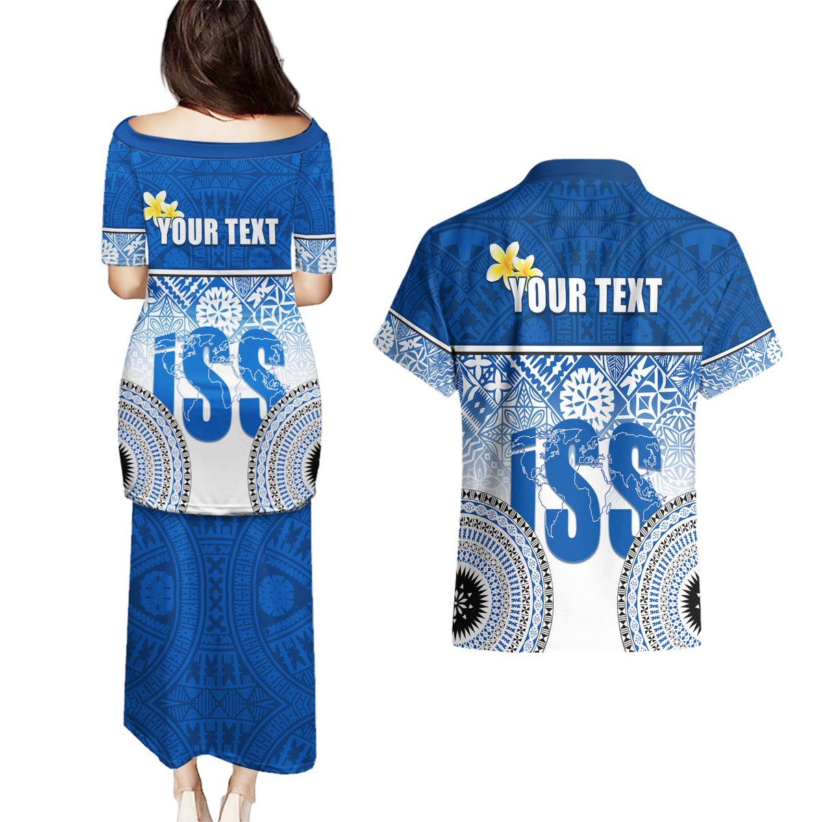 personalized-international-school-suva-couples-matching-puletasi-dress-and-hawaiian-shirt-with-fijian-tapa-pattern