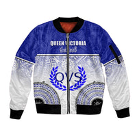 personalized-queen-victoria-school-sleeve-zip-bomber-jacket-with-fijian-tapa-pattern