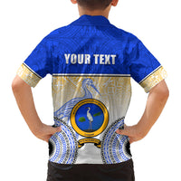 Personalized Ratu Kadavulevu School Kid Hawaiian Shirt With Fijian Tapa Pattern LT05 - Polynesian Pride