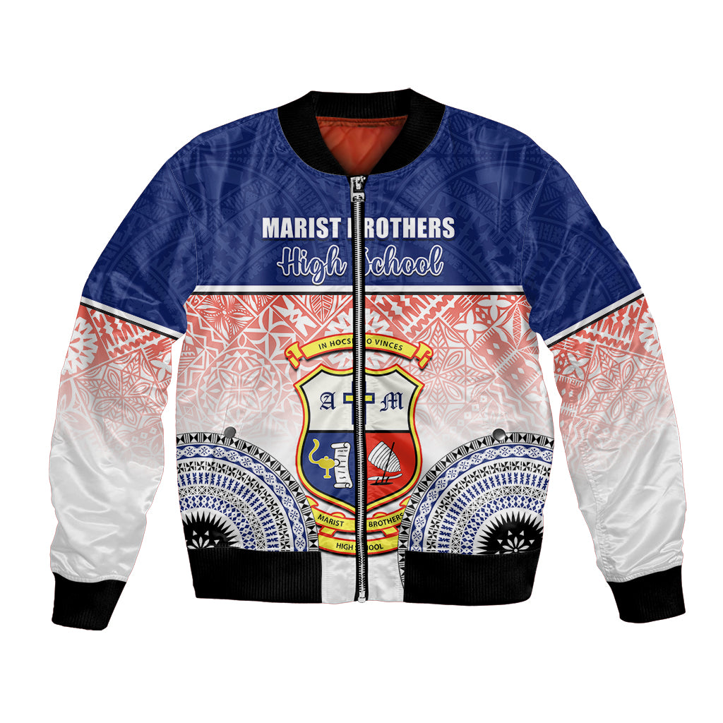 personalized-marist-brothers-high-school-bomber-jacket-with-fijian-tapa-pattern
