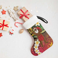 Vanuatu Christmas Stocking Ni-Van Santa Retro Style - Polynesian Pride