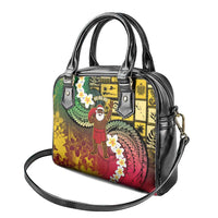 Vanuatu Christmas Shoulder Handbag Ni-Van Santa Retro Style - Polynesian Pride