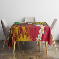 Vanuatu Christmas Tablecloth Ni-Van Santa Retro Style - Polynesian Pride