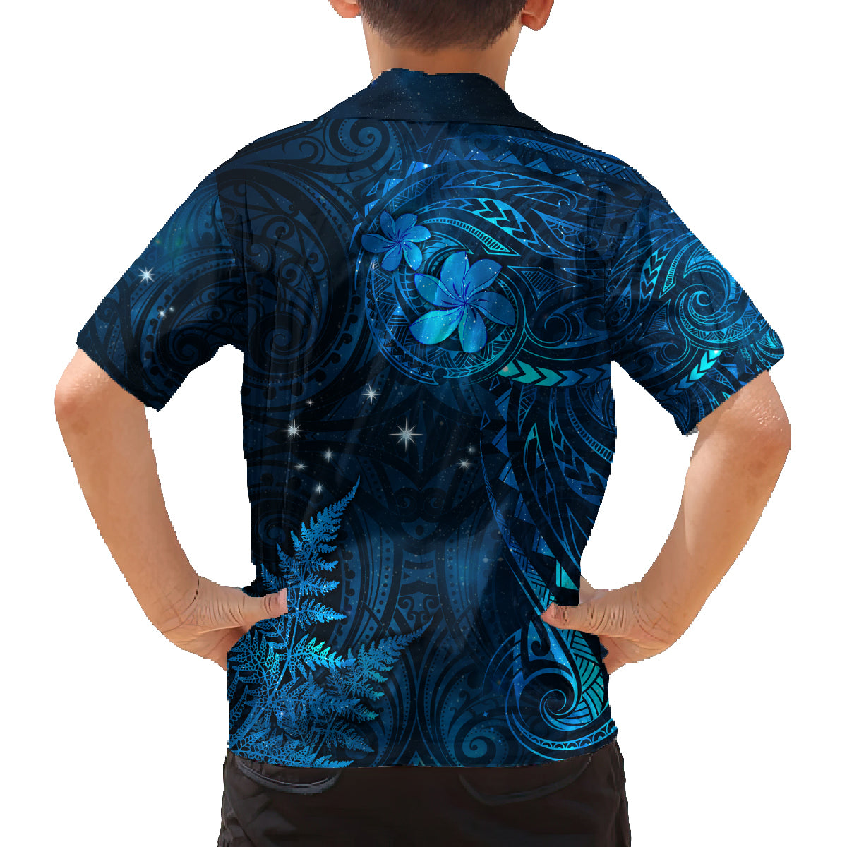 New Zealand Matariki Family Matching Puletasi and Hawaiian Shirt Maori New Year LT05 - Polynesian Pride