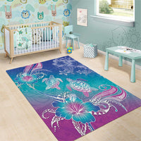 Polynesia Sea Turtle Couple Area Rug Love Is Life